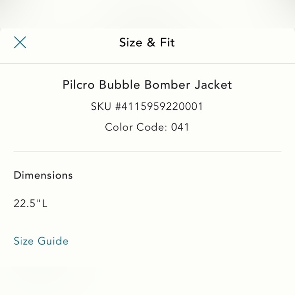 NWT new small / medium Anthropologie bubble bomber jacket navy blue zip up - Picture 14 of 16